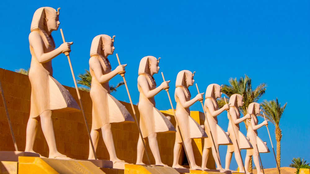 Représentation de peines capitales en Égypte ancienne