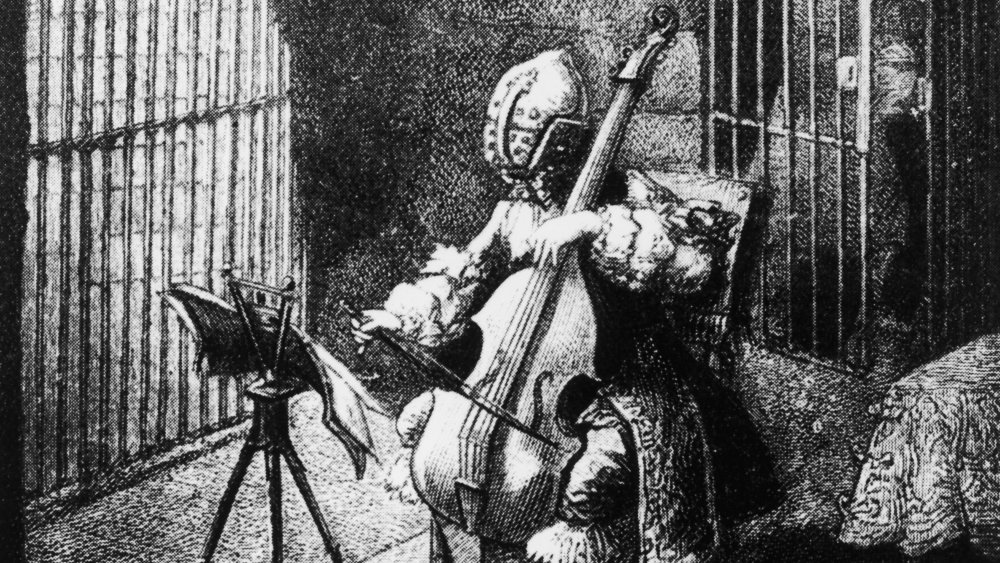 Gravure historique liée au mystère