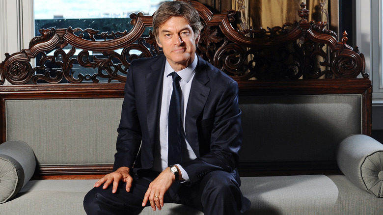 Dr. Oz lors d'une conférence de presse