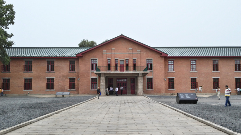 Bâtiment et musée de l'Unité 731 à Harbin, en Chine