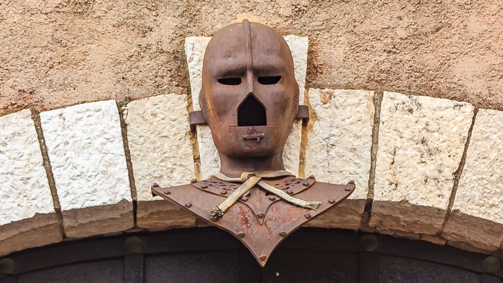 Portrait évoquant l'Homme au Masque de Fer