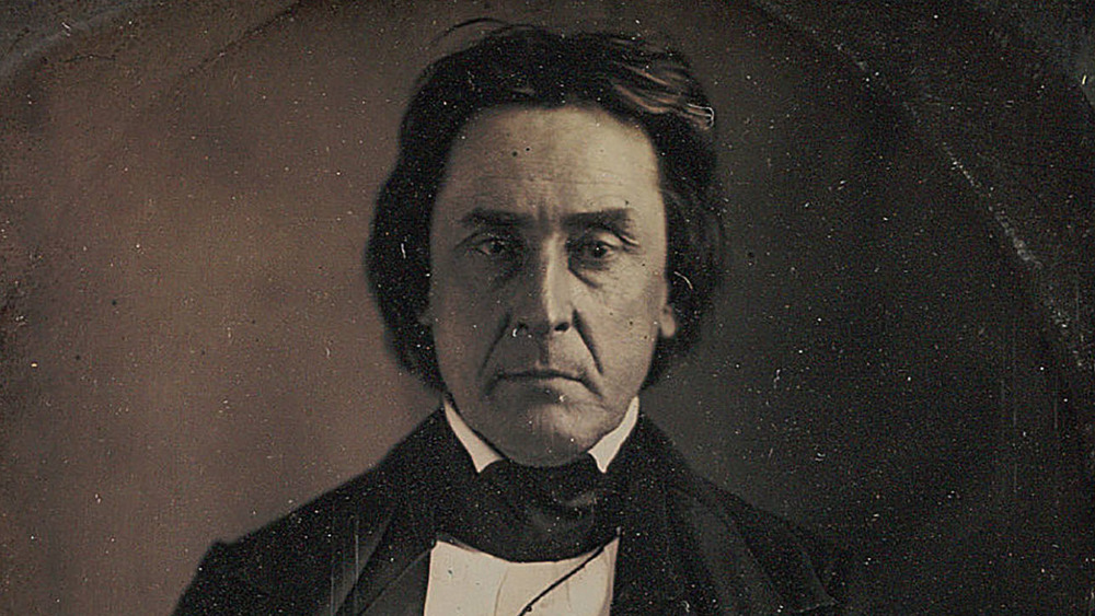 Portrait de David Rice Atchison par Mathew Brady, domaine public