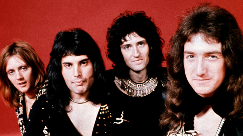 Le groupe Queen au début des années 1970
