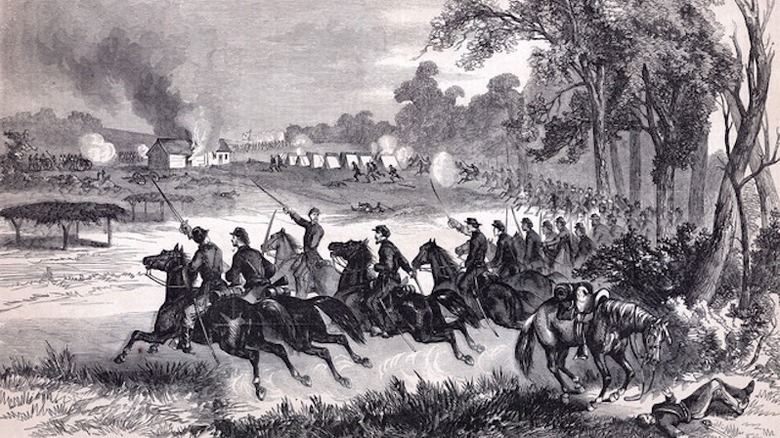 Portrait de James R. O'Neill de la bataille de Honey Springs