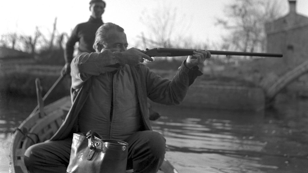 Hemingway sur une chasse