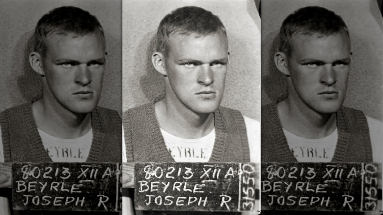 Photo d'identité du sergent Joseph Beyrle prise au camp de prisonniers Stalag XII-A, 1944