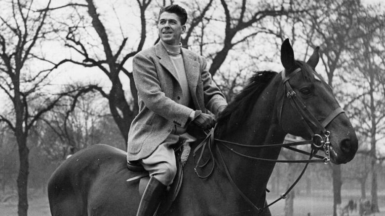 Ronald Reagan à cheval