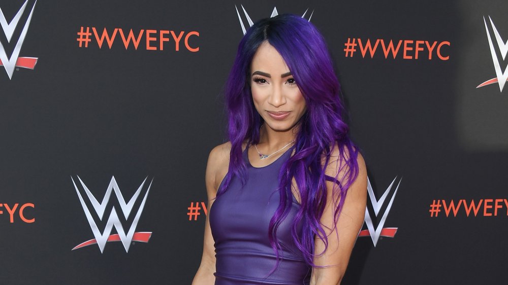 Sasha Banks en action