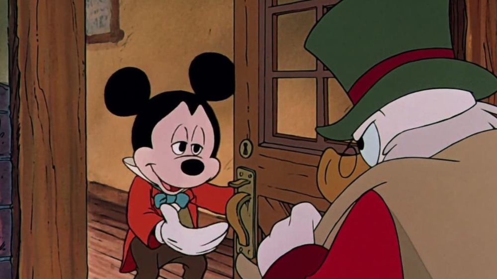 Bob Cratchit, le commis de Scrooge, dans une adaptation animée