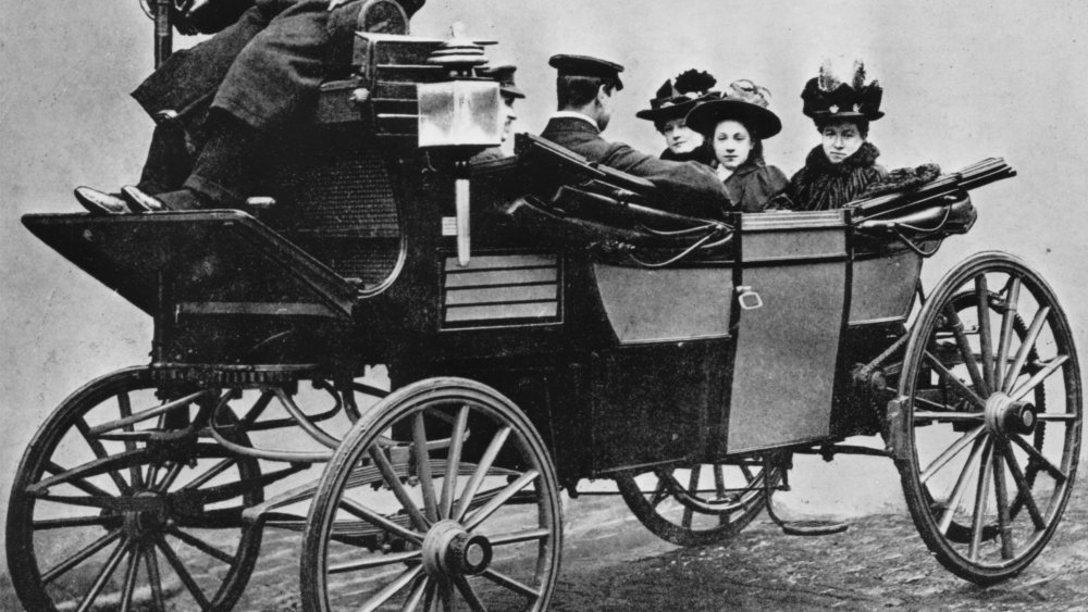 Véhicule électrique ancien