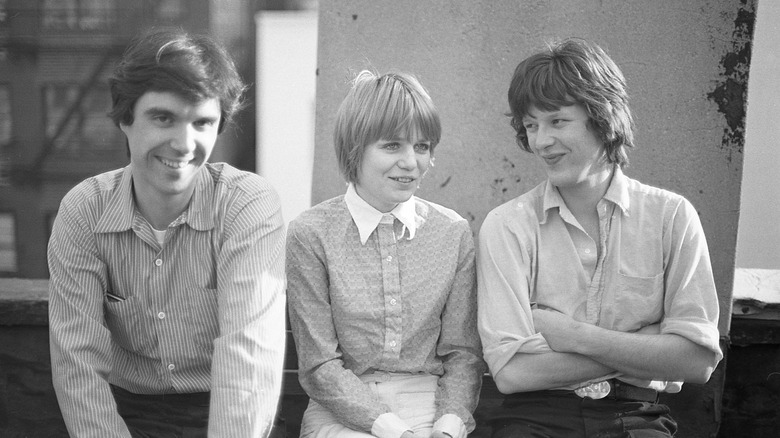 Membres fondateurs de Talking Heads : David Byrne, Tina Weymouth et Chris Franz