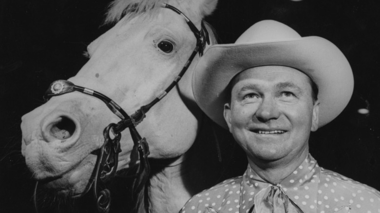 Tex Ritter et son cheval