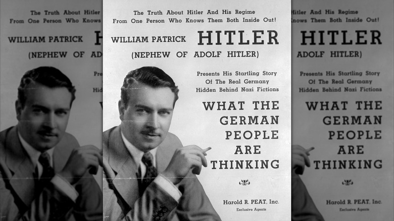 Prospectus proposé pour une tournée de conférences de William Patrick Hitler