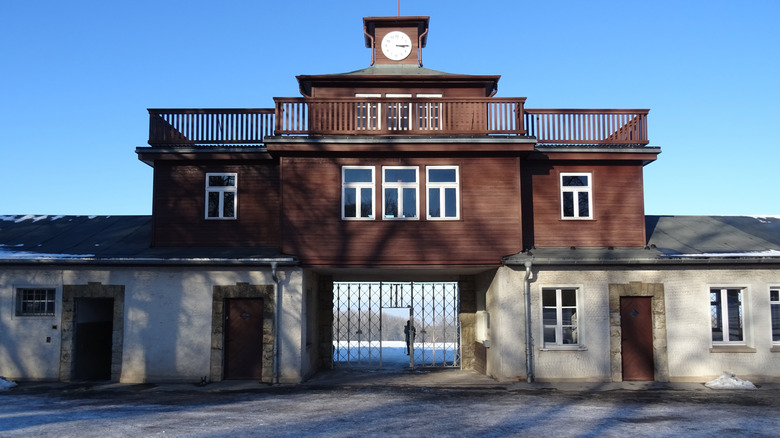 Entrée du camp de concentration de Buchenwald