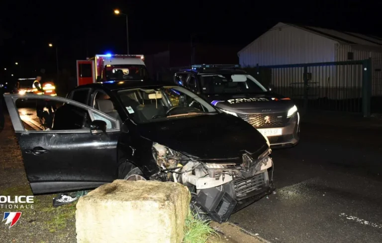 Yvelines : Trois policiers blessés après un refus d’obtempérer violent