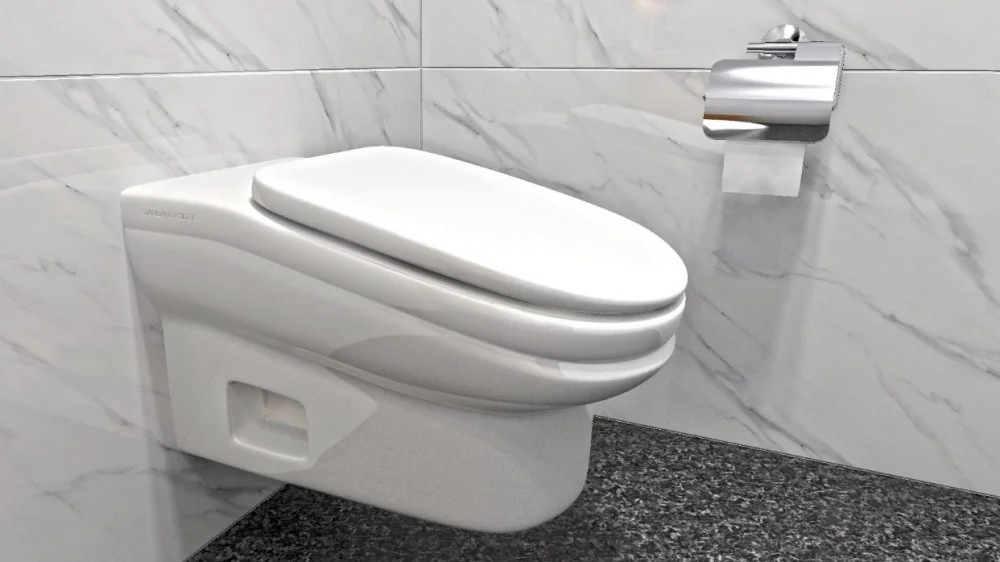 Toilettes inclinées : une invention pour réduire les pauses au bureau