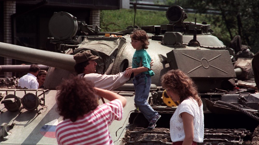 Troupes pendant la guerre des dix jours