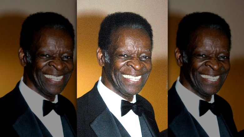 Brock Peters smiling