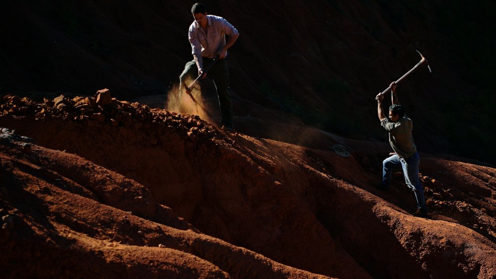 Minéraux en laboratoire