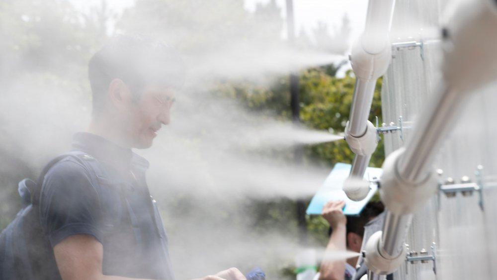 Vaporisation de parfum