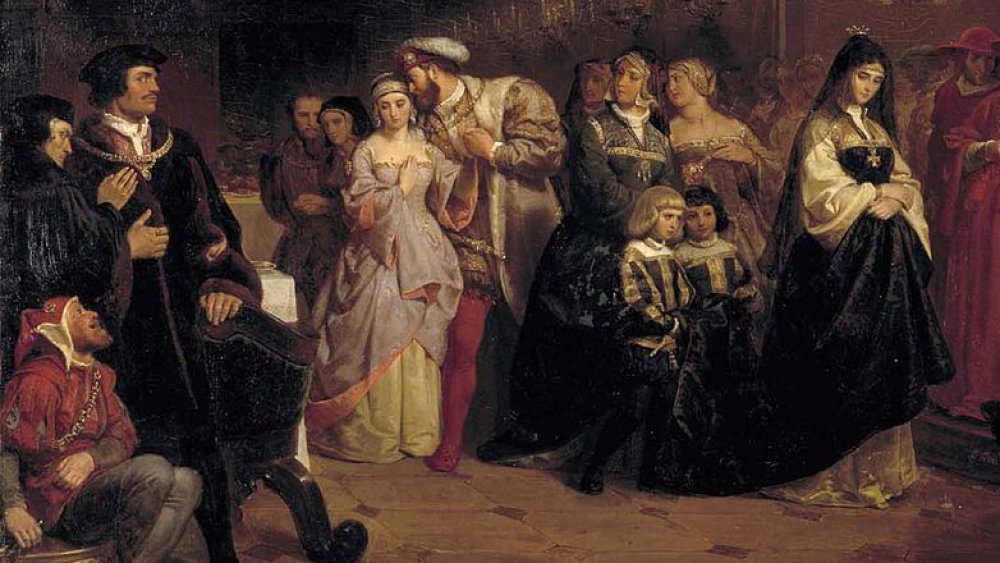 Henri VIII et Catherine d'Aragon