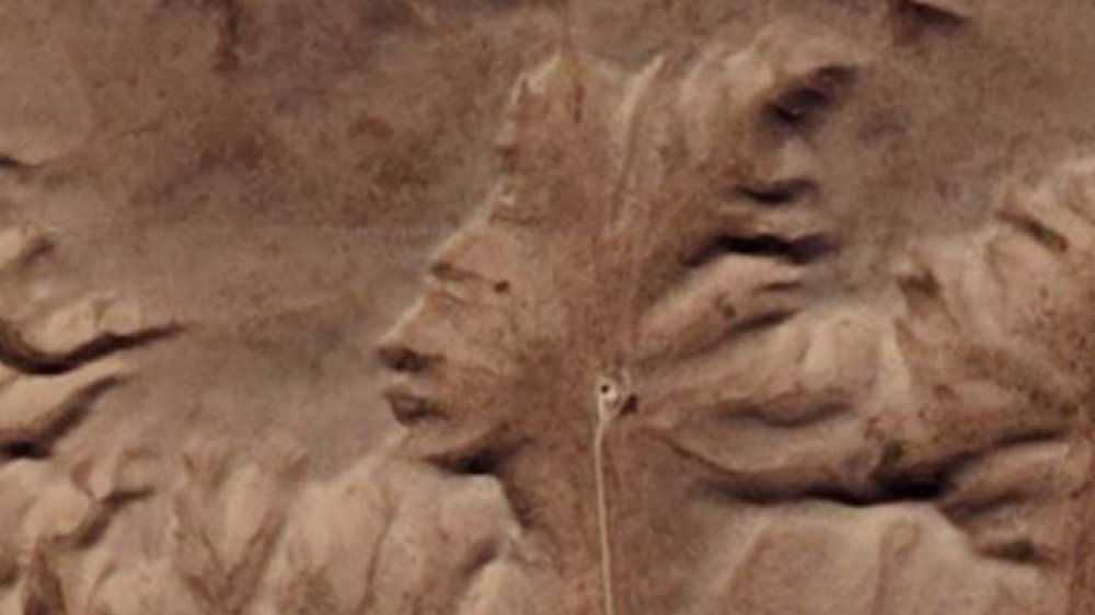 Badlands Guardian vu depuis Google Earth