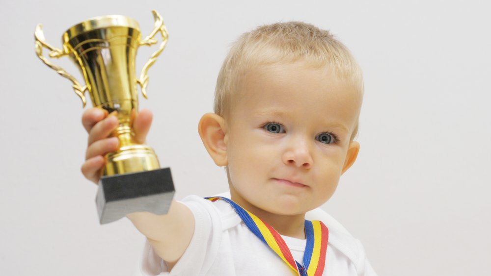 Concours de bébés — récompense du bébé le plus ‘parfait’