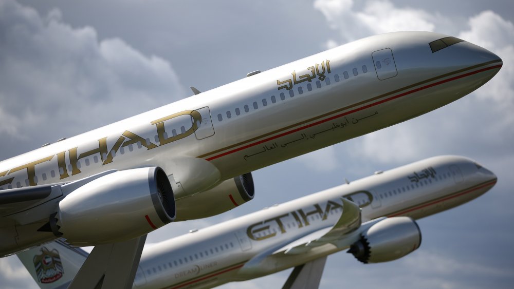 Etihad Airways Residence airplane
