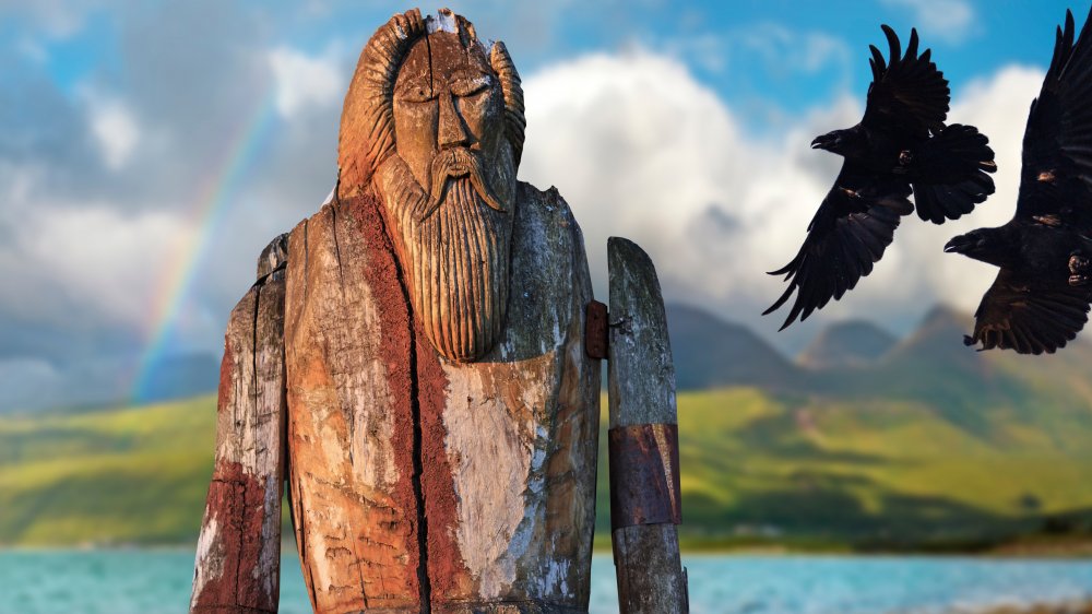 Représentation d'Odin dans la mythologie nordique