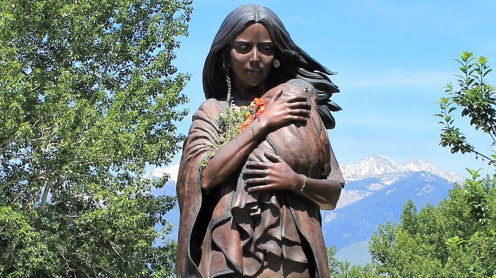 Sacajawea en tant que mère courage