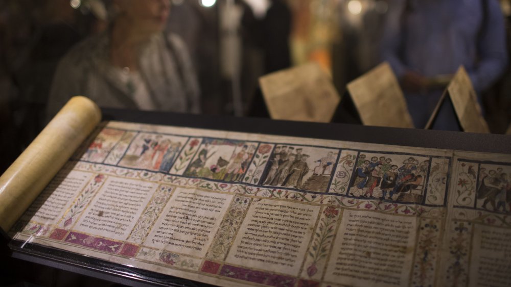 Manuscrit enluminé du Talmud, Reine Esther