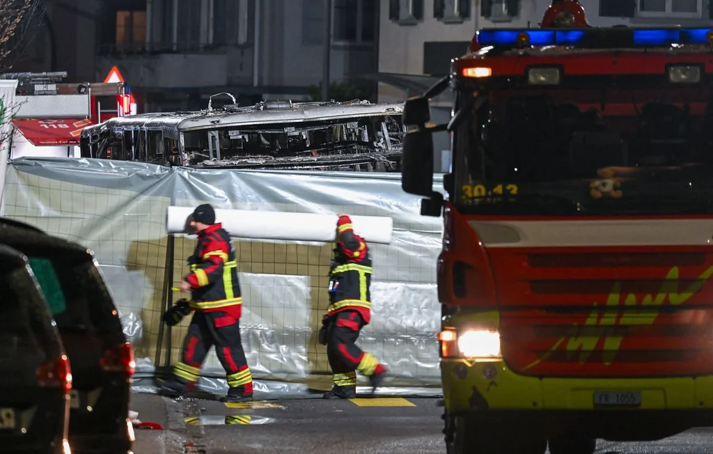 Suisse : l'incendie d'un autocar fait 6 morts et 5 blessés graves