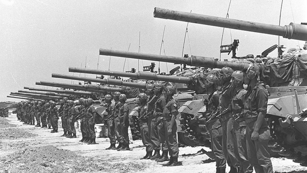 Blindés israéliens - Guerre des Six Jours