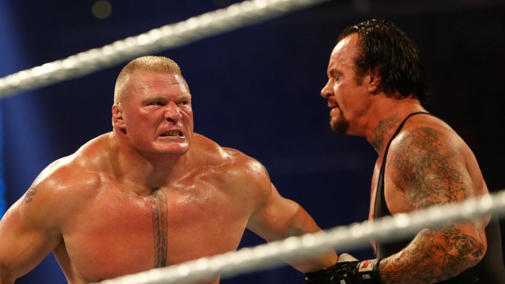 The Undertaker has retired before