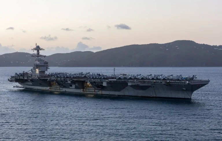 L&rsquo;USS Gerald Ford fragilisé par des pannes de toilettes à répétition