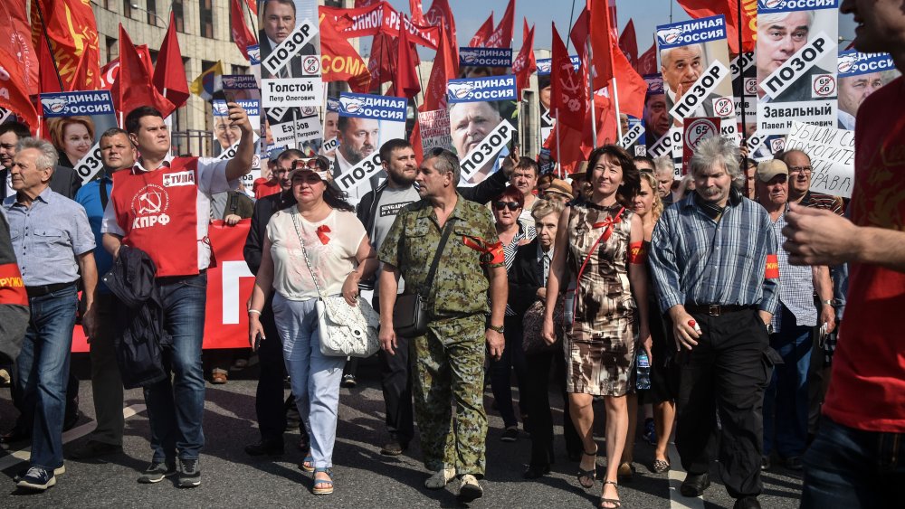 russian protest