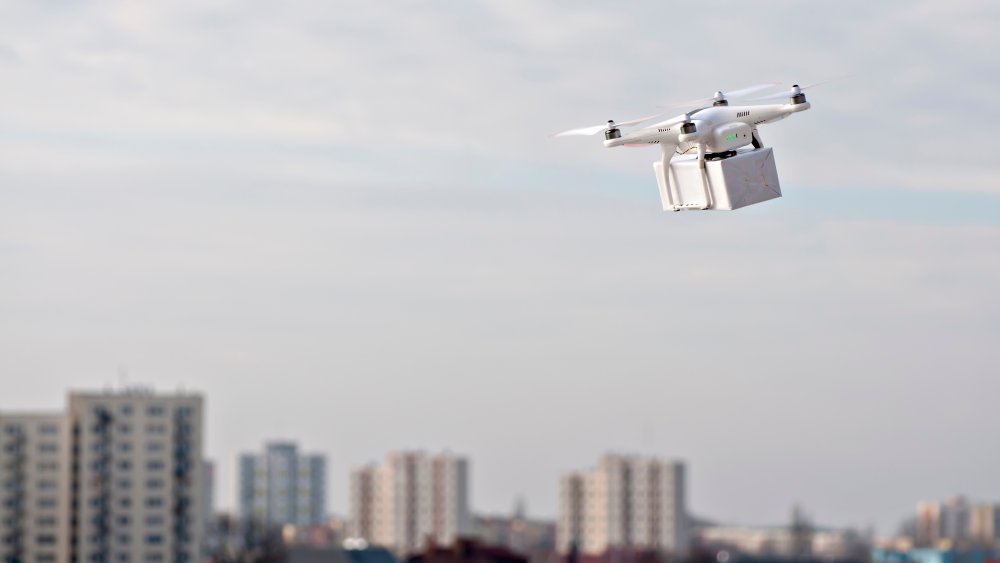 Package drone delivery