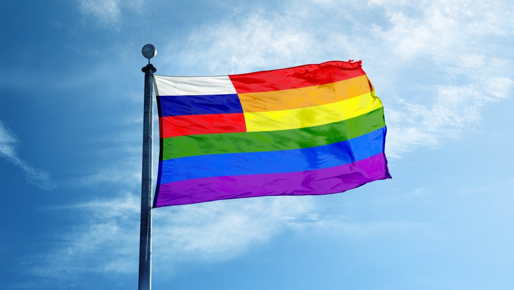 rainbow flag, Russia
