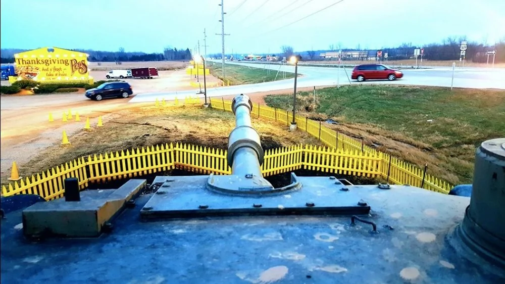 Une confiserie du Minnesota se dote d'un tank pour sa sécurité