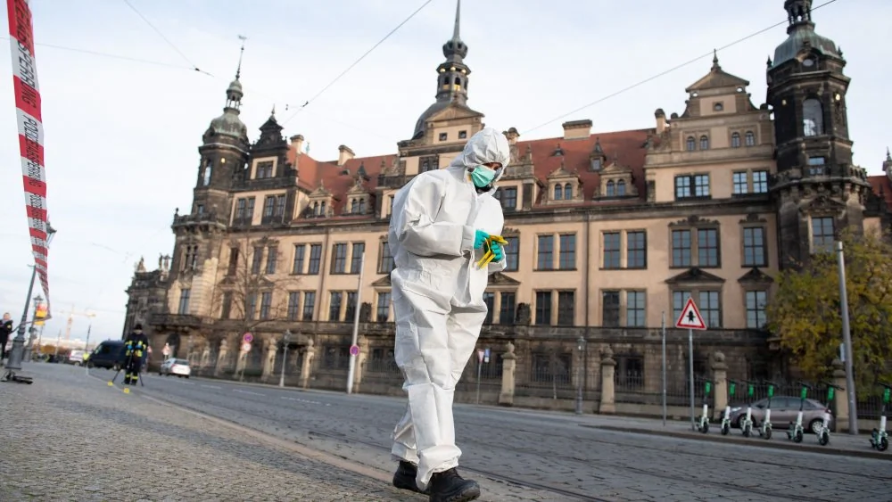 Vol d'art monumental au palais royal de Dresde