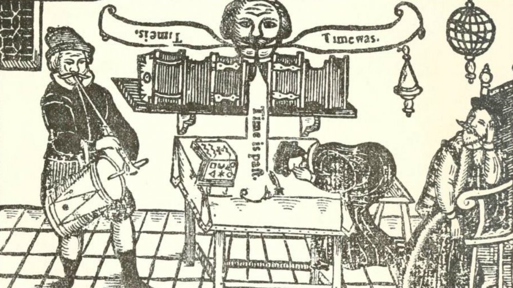 tête de Roger Bacon, alchimie