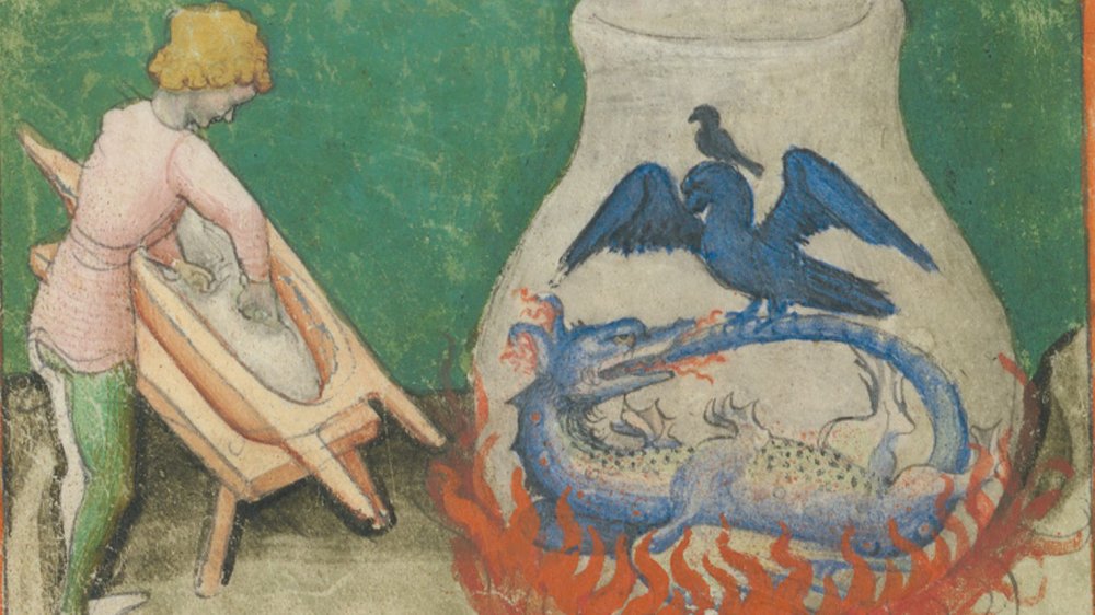 alchimiste et ouroboros, alchimie