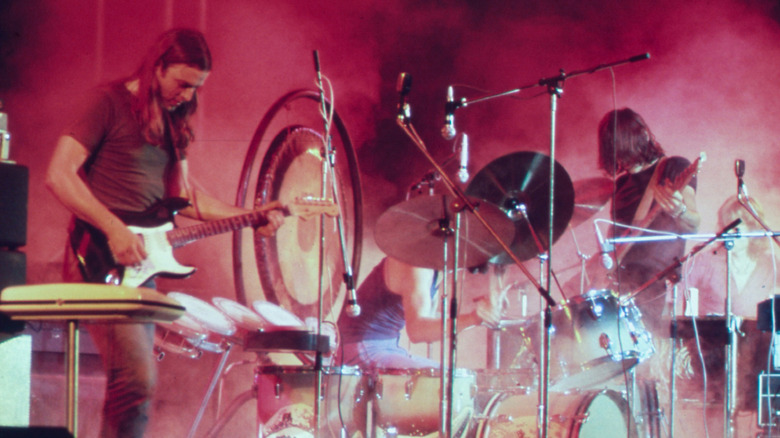 Pink Floyd sur scène en 1973