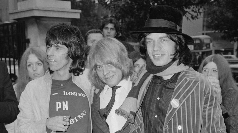 Keith Richards, Brian Jones et Mick Jagger