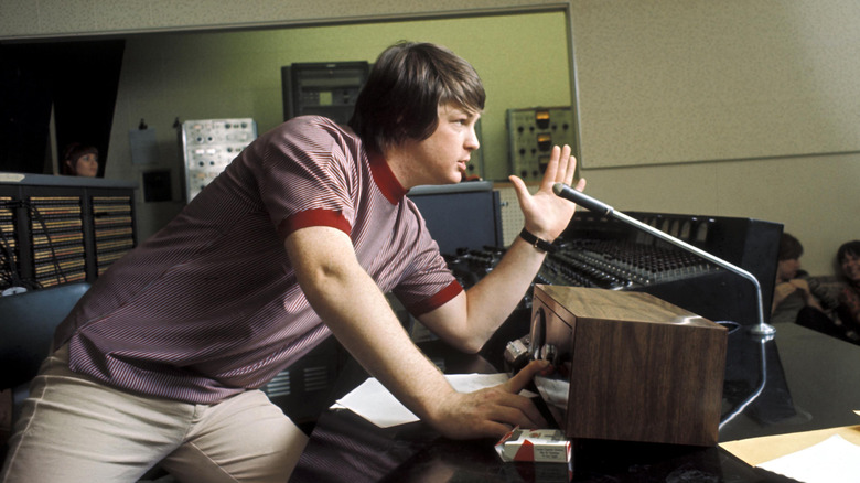 Brian Wilson en studio d'enregistrement