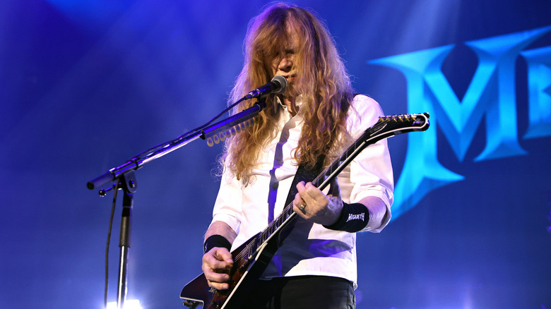 Dave Mustaine sur scène