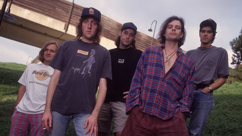 Photo de groupe des Gin Blossoms en 1993