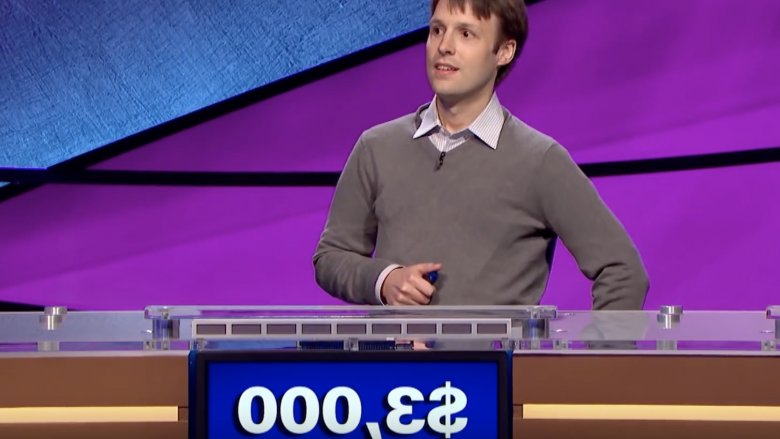 Oliver Bundy sur le plateau de Jeopardy!