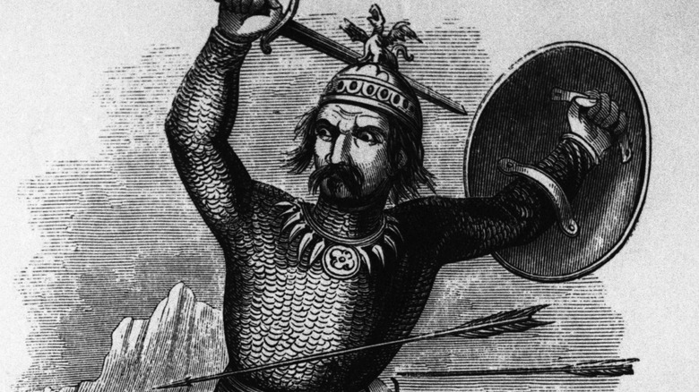 Illustration de Gengis Khan au combat