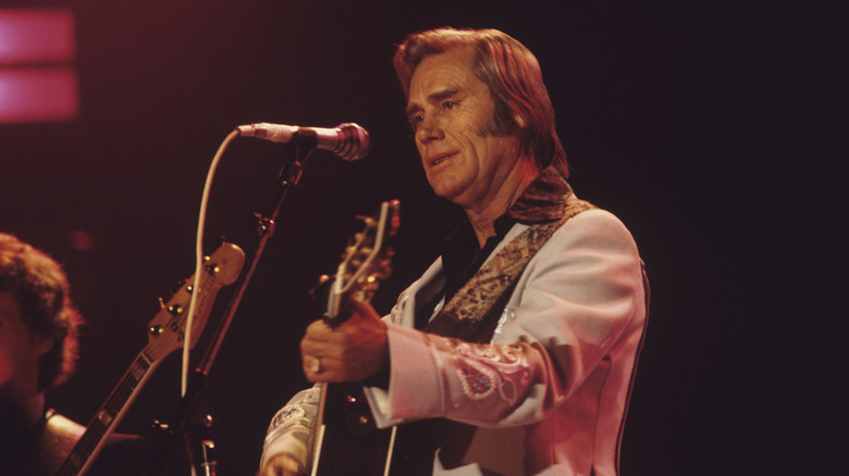 George Jones sur scène